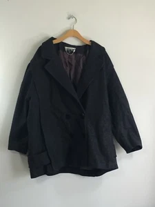 Roberta Di Castelli Double Breasted Coat Jacket Blazer NO TAG SEE MEASUREMENTS - Picture 1 of 8