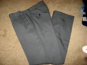 Mens Gray BANANA REPUBLIC Slim Fit Stretch Dress Pants 32 x 30 - Picture 1 of 1