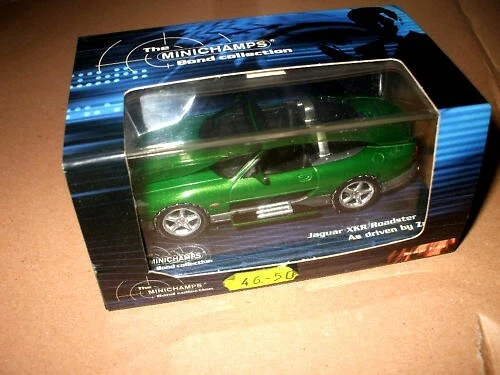 MINICHAMPS - 007 BOND COLLECTION JAGUAR XKR ROADSTER - 1/43 DIE CAST - Immagine 1 di 1