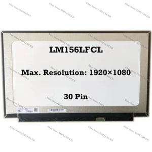 LM156LFCL 15.6 pulgadas FHD IPS 1920×1080 LED LCD pantalla portátil panel de reemplazo - Imagen 1 de 1