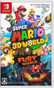 Super Mario 3D World Fury World Nintendo Switch English Sub Multilingual from JP - Picture 1 of 5