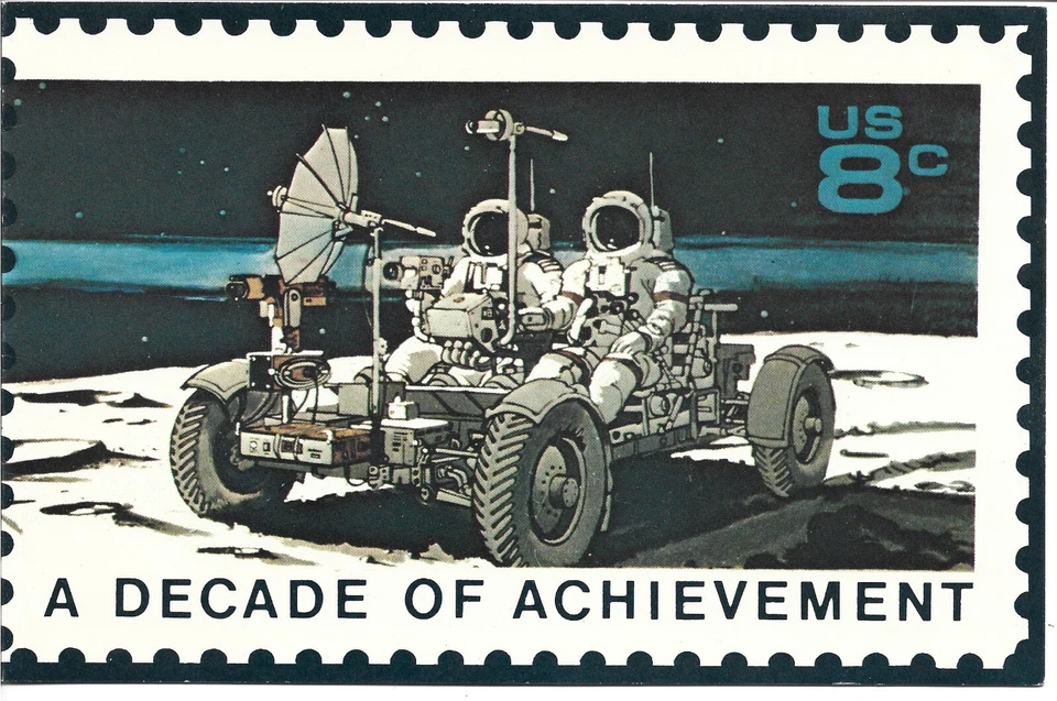 1971 FDI, DECADE of SPACE ACHIEVEMENT, CEREMONY PROGRAM - Image 1 of 4