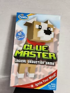 New Thinkfun Clue Master Logical Deduction Game Reasoning 40 Challenges - Picture 1 of 5