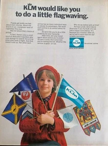 KLM AD publicado en una revista 1969 - Imagen 1 de 1