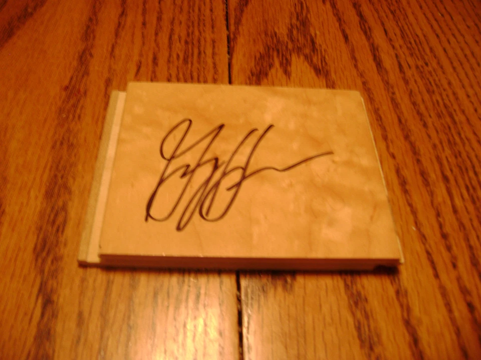 加里·哈里斯 密歇根州立大学斯巴达篮球签名镶木地板 NCAA NBA  — 第 1/1 张图片