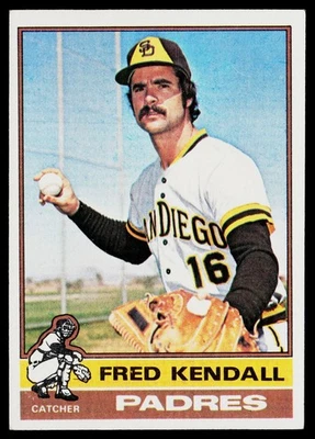 1976 Topps SET-BREAK #639 Fred Kendall EX or Better, (HUCK'S) - Image 1 of 2