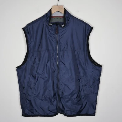 Vintage GAP Nylon Lightweight Full Zip Vest Navy Men's XL 26x28 - Image 1 of 4