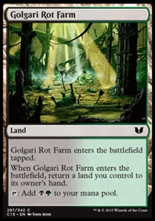 Golgari Rot Farm - Near Mint MTG Commander 2015 - Image 1 of 1