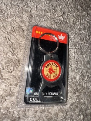 MLB Boston Red Sox Bottle Opener Keychain New In Packaging Aminco International - Image 1 of 4