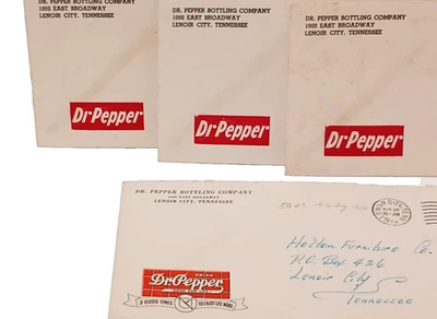 SOBRES PUBLICITARIOS DR. PEPPER, 1954-55, GRUPO (4) Foto 1 de 2