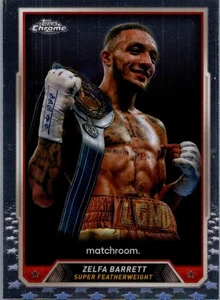 Boxeo cromado Topps 2025 | Zelfa Barrett #68 - Imagen 1 de 2