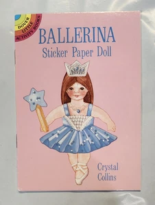 Ballerina Sticker Paper Doll Book - Nutcracker & Ballet Outfits Dover- New - Picture 1 of 3