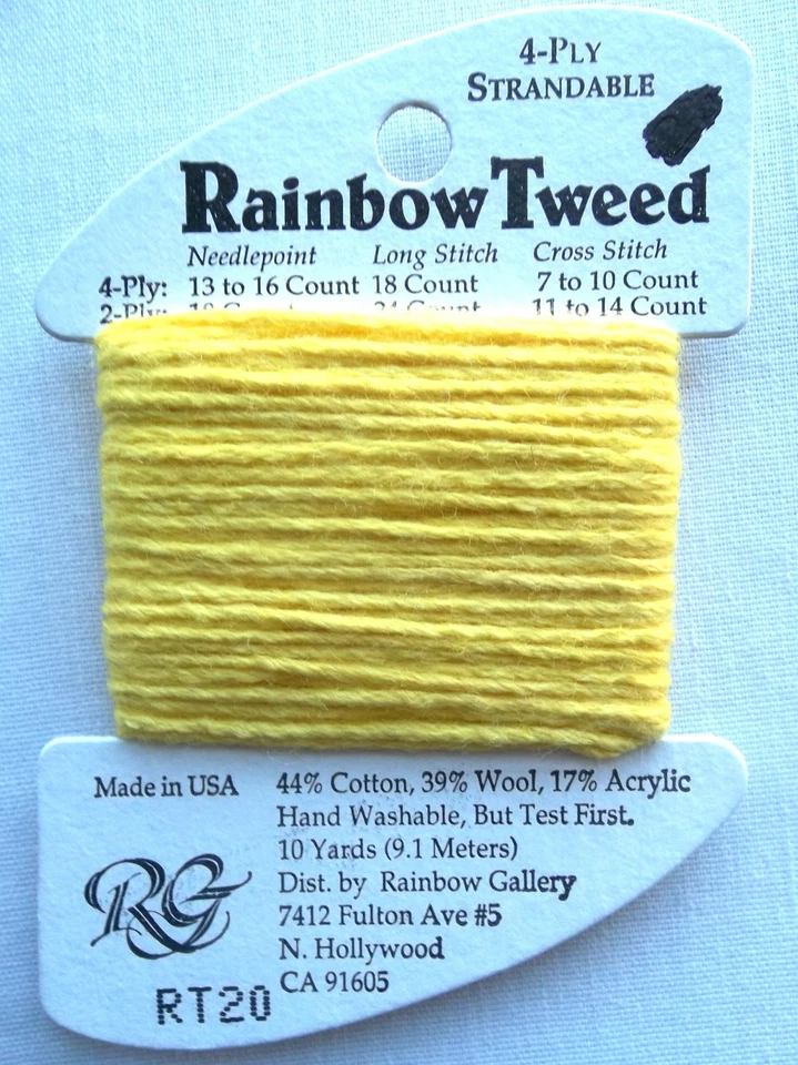 RAINBOW TWEED Thread - You Choose-- Rainbow Gallery Cross Stitch/Needlepoint - Image 1 of 1