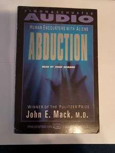 1994 Audio tapes ABDUCTION JOHN MACK read by Josef Sommer Unused pls read - Picture 1 of 9