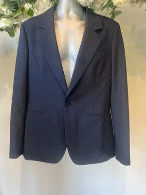 TED BAKER Traje Chaqueta Hombre Blazer Talla TB 3 UK M Azul Marino Manga Larga NUEVO Foto 1 de 4