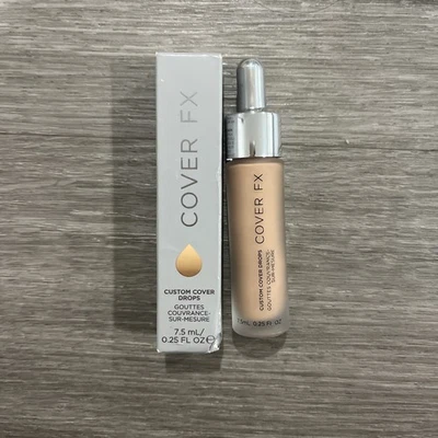 Cover FX Custom Cover Drops P Medium 2 - 7.5 ML 0.25 FL New In Box  - Image 1 of 4