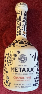 Фарфоровый графин с пробковой крышкой Metaxa Grande Fine Collector's Edition *как новый* - Изображение 1 из 4