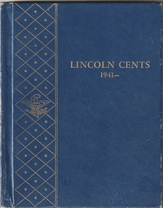 Whitman Album of Lincoln Cents, 1941-1965, 70 coins - Picture 1 of 4