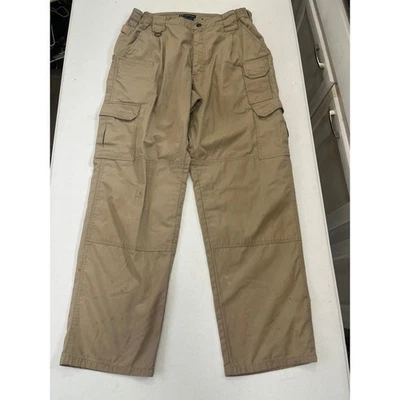 5.11 Tactical Series Cargo Pants Men's Khaki Size 34x32 Distressed - Image 1 of 4