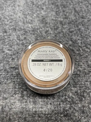Mary Kay Mineral Powder Foundation Bronze 4 #040993 .28 oz New - Image 1 of 2