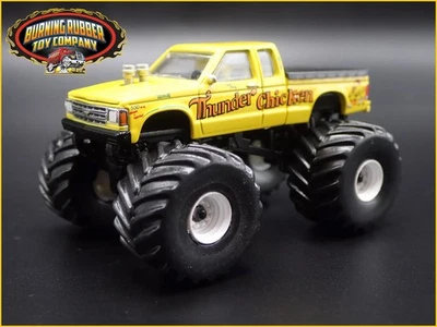 1989 89 雪佛兰雪佛兰 S10 怪物卡车雷鸣鸡 1: 64 压铸模型汽车 — 第 1/4 张图片