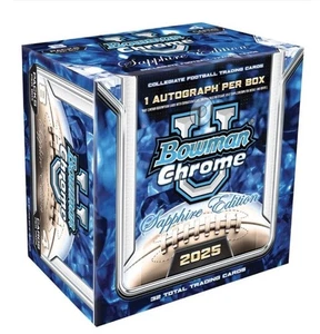 Bowman U 2025 cromo edición zafiro Hobby Box sellado de fábrica envío gratuito - Imagen 1 de 1