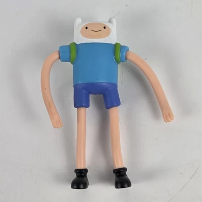 Figura de acción flexible Finn The Human Adventure Time McDonald’s juguete de dibujos animados Foto 1 de 4