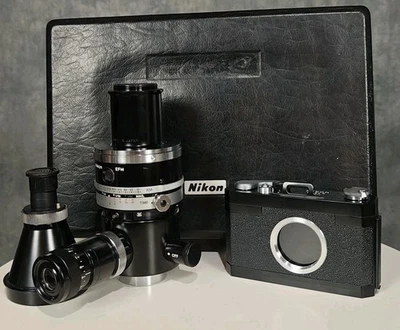 Nikon Microflex Adapter EFM with M-35S camera Original Box Vintage 35mm - Image 1 of 4