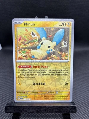 Minun 061/182 SV04: Paradox Rift Reverse Holo - Image 1 of 2