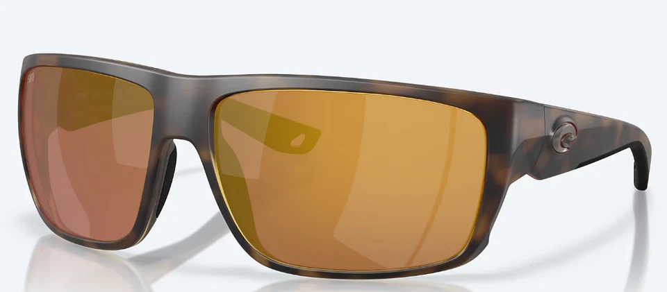 Costa Del Mar Fly Line Matte Tortoise / Gold Mirror Polarized Glass 580G - NEW - Image 1 of 1
