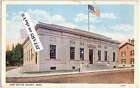 C. 1924 Quincy, Ma, Post Office Building Postcard