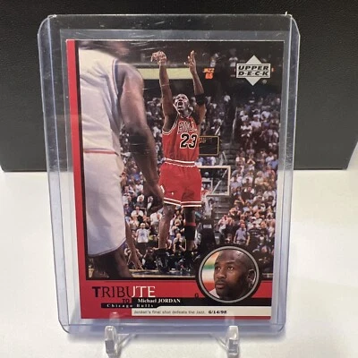 MICHAEL JORDAN 1998-99 Upper Deck Tribute to Michael Jordan Base #30 | Bulls - Image 1 of 2