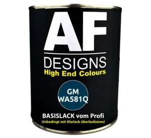 0,25L Autolack für GeneralMotors WA581Q Mystic Sapphire spritzfertig - Bild 1 von 1