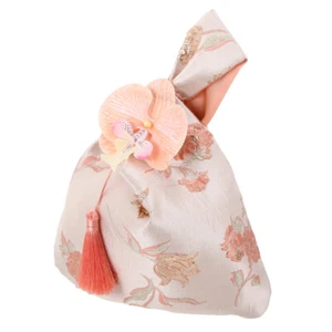 Japanese Bag Chinese Knot Bag with Tassel Design for Wedding Favors and - Picture 1 of 12