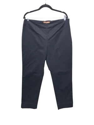 Женские штаны на лодыжке Ellen Tracy размер 10 однотонные черные сигаретные брюки - Изображение 1 из 4