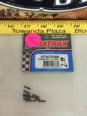 Duratrax DTXC9386: Spring Pin 2x 10mm {10pc.} NewInPack USA Shipped - Image 1 of 2