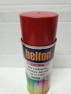 RAL 3001 Signal Red Gloss 400ML Aerosol Spray Paint Can - Belton SPECTRAL • 12.95£