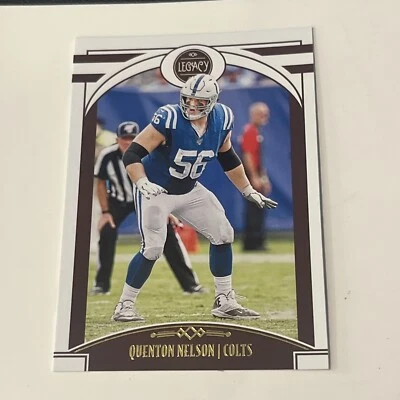 2020 Panini Legacy Quenton Nelson #33 - Image 1 of 2