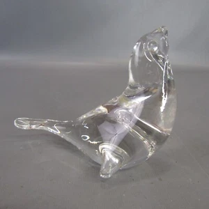 Figura Sello Vidrio Plomo Italiano Vilca Atelier De Colección 4.5" x 5" León Marino Italia - Imagen 1 de 6