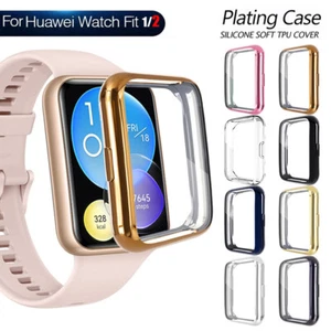 Plated For Huawei Watch Fit 2 TPU Screen Bumper Bumper Protector All-Around Case - Bild 1 von 19