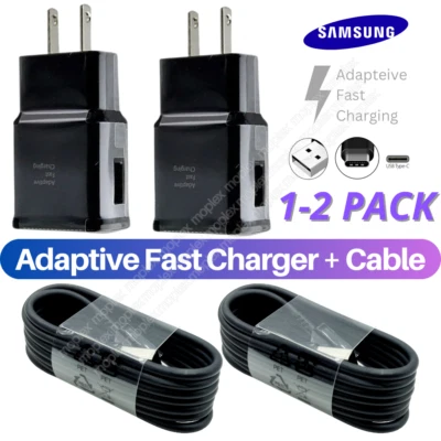 Adapter Fast Charger Type C Phone Charging Cable For Samsung Android iPhone 15 - Image 1 of 4
