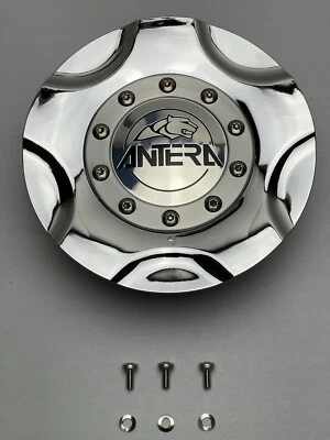 Tapa central de rueda cromada Antera con tornillos 191 325 001 Foto 1 de 4