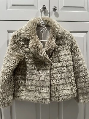 Abrigo de piel sintética para niña Marks And Spencer Foto 1 de 4