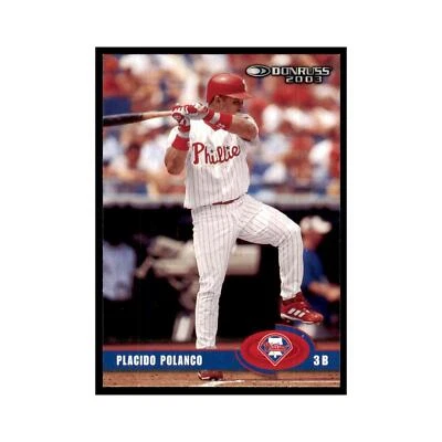 Tarjetas de béisbol Donruss Plácido Polanco 2003 #398 Foto 1 de 3