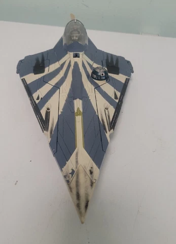 Star Wars Plo Koon's Jedi Starfighter Ship Hasbro 2001 Cover