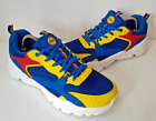 Lidl Trainers Sneakers Limited Edition Blue Yellow White Size UK 7.5 Ex Con