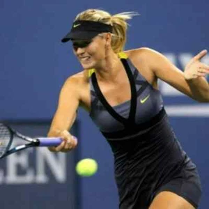 NIKE Maria Sharapova Active tennis Dress w/ Bra GREY BLACK YELLOW M Medium - Picture 1 of 14