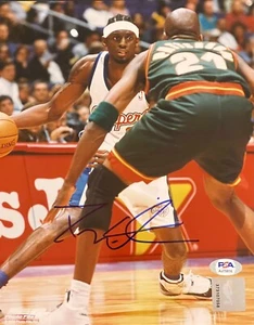 Darius Miles Signed Autographed Los Angeles Clippers 8x10 Photo Cavs PSA/DNA - Picture 1 of 2
