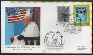 ✔️ VATICAN VATICANO NICE FDC COVER POPE & RELIGION TOPIC - Picture 1 of 1