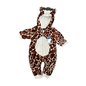 NEW 2008 children’s place giraffe one piece Halloween costume plush size 0-6mon - Picture 1 of 9